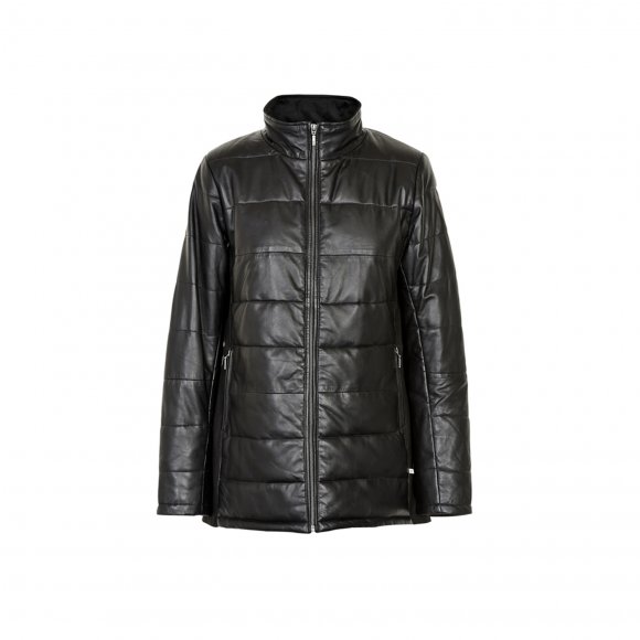 Educe - Linnea leather coat fra Educe