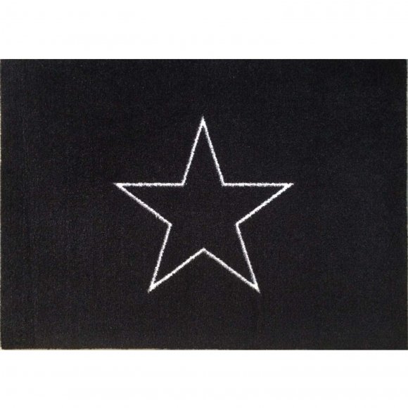 Skriver collection - Black star måtte 60x85 cm fra Skriver Collection