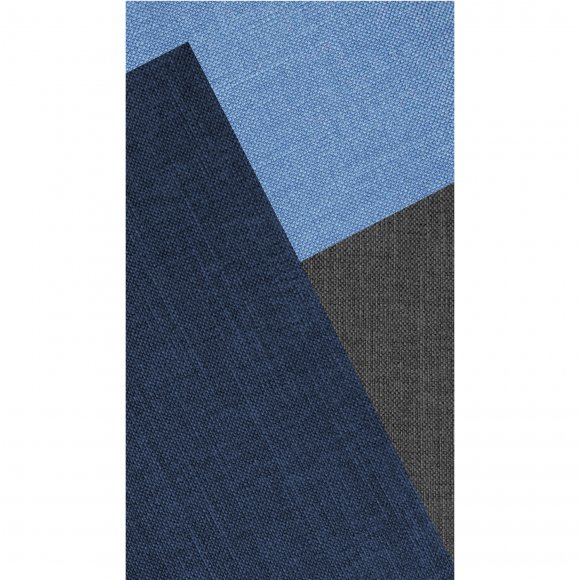 Skriver collection - Art blue måtte 85x150 cm fra Skriver Collection