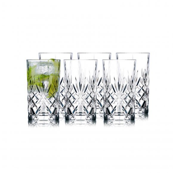 Södahl - Lyngby highball glas 6 stk fra Sødahl