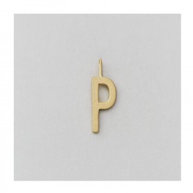 Design Letters - Bogstavcharm 16 mm i gold fra Design Letters