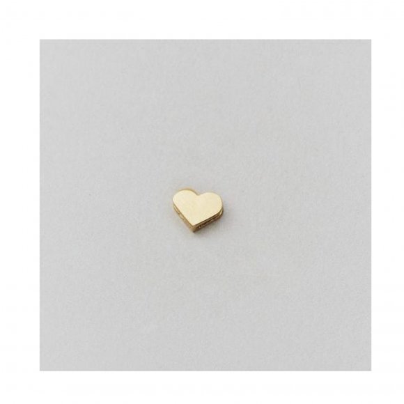 Design Letters - Heart Charm (gold) fra Design Letters