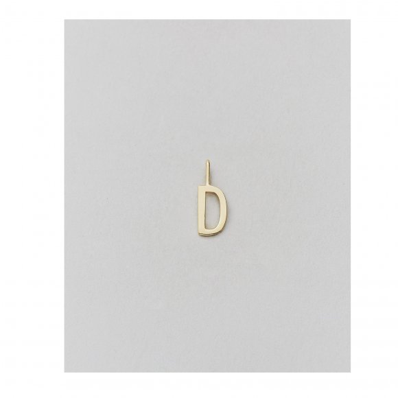 Design Letters - Bogstav charm 10 mm Guld fra Design Letters