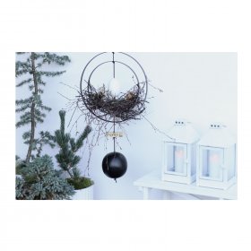 Nordic by hand - Kernen Iron ball black dia. 8 cm fra Nordic By Hand