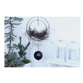 Nordic by hand - Kernen Iron Ball black dia.18 cm fra Nordic By Hand