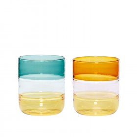 hubsch - Lemonade glasses (set of 2) fra Hubsch 