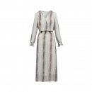 Coster Copenhagen - Kjole med stripe splash print fra Coster Copenhagen