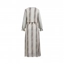 Coster Copenhagen - Kjole med stripe splash print fra Coster Copenhagen