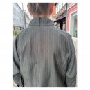 Continue - Karen pinstripe bluse fra Continue