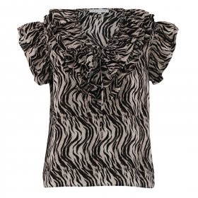 Continue - Ellie zebra top fra Continue
