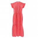 Continue - Bea pink stripe kjole fra Continue
