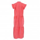 Continue - Bea pink stripe kjole fra Continue