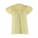 Continue - Christel solid bluse fra Continue