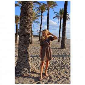 liberte - Tiki twist dress fra Liberté