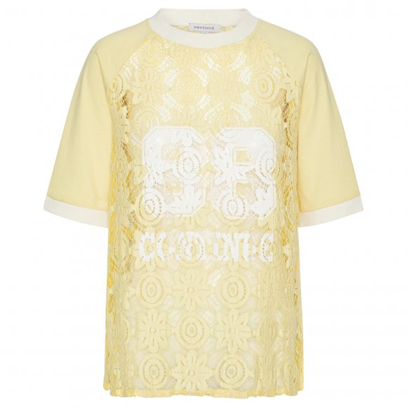 Continue - Conni lace bluse fra Continue