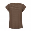 Free quent - Blond tee fra Freequent