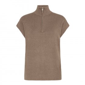 b.young - Morla zipper vest fra B.young