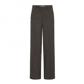 Pulz Jeans - Bindy melange wide legs bukser fra Pulz