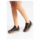 woden - Ronja cowhair sneakers fra Woden