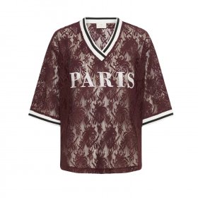 Kaffe - paris lace bluse fra Kaffe