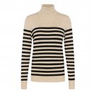 Kaffe - Lizza striped roll neck fra Kaffe