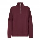 b.young - Pusti pleat logo pullover fra B.young