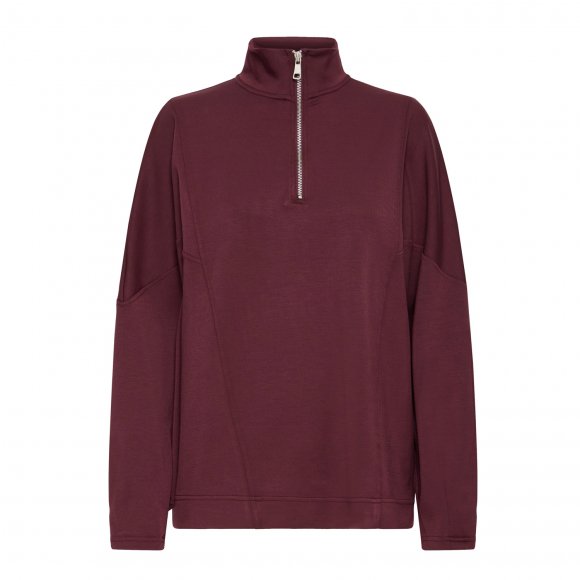 b.young - Pusti pleat logo pullover fra B.young