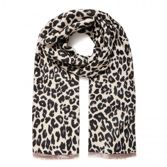 b.young - Vileopard scarf fra B.young