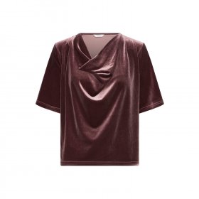 b.young - Perlinda draping bluse fra B.young