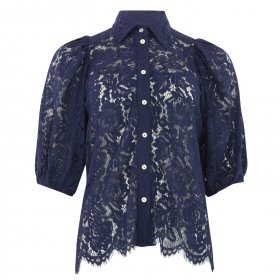 Continue - Alicia lace bluse fra Continue