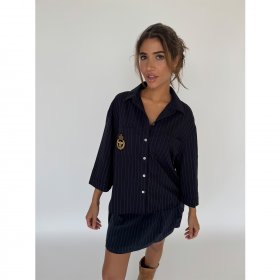 Continue - Mili pinstripe skjorte fra Continue