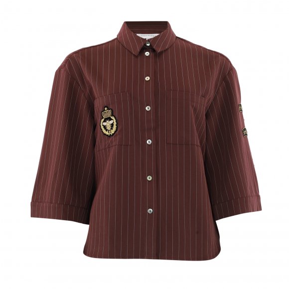 Continue - Mili pinstripe skjorte fra Continue