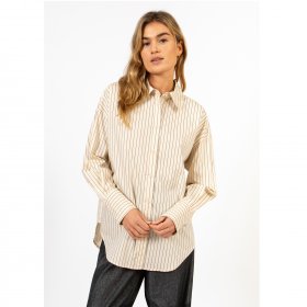 CC Heart - Gracie stripe loose skjorte fra CC Heart