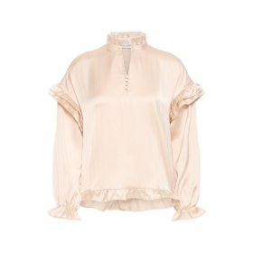 Pulz Jeans - Dorota lurex bluse fra Pulz