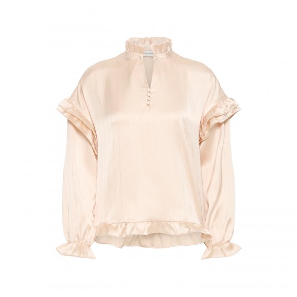 Pulz Jeans - Dorota lurex bluse fra Pulz