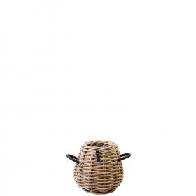A2 Living - Mini pear round rattankurv fra A2 living
