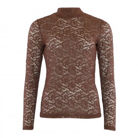 Continue - Alberte mesh bluse fra Continue Continue - Alberte mesh bluse fra Continue