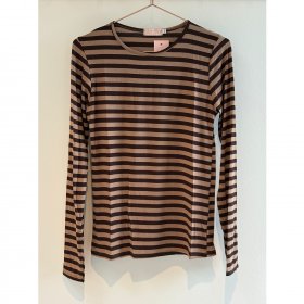 Three m - Aura stripe bluse fra Three M