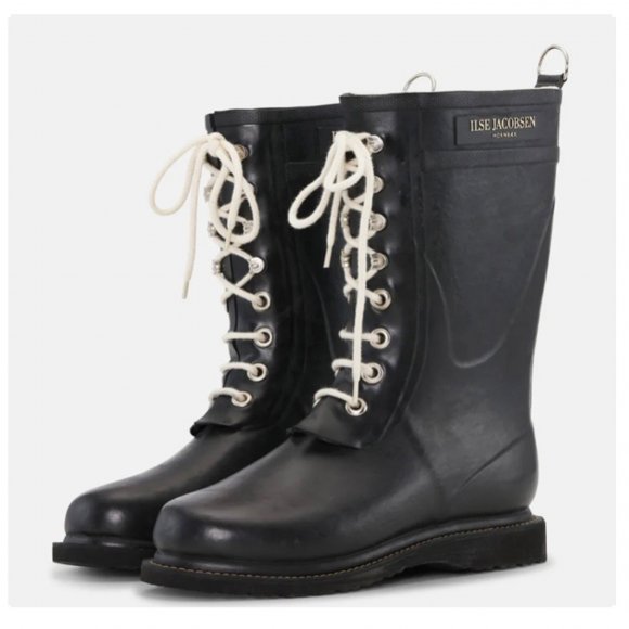 Ilse Jacobsen - Rubber boots 3/4 fra Ilse Jacobsen Ilse Jacobsen - Rubber boots 3/4 fra Ilse Jacobsen