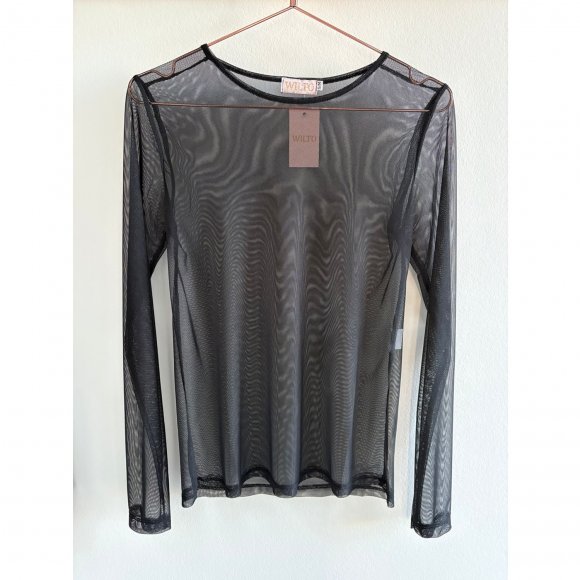 Three m - Sarah mesh bluse fra Three M