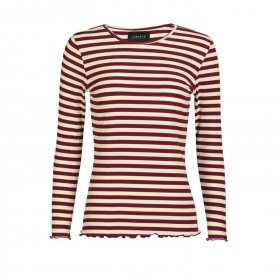 liberte - Natalia ls round neck bluse fra Liberté