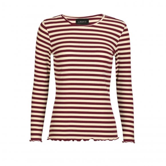 liberte - Natalia ls round neck bluse fra Liberté