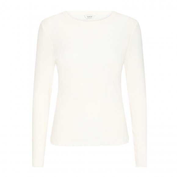 b.young - Sinne rib t-shirt fra B.young b.young - Sinne rib t-shirt fra B.young