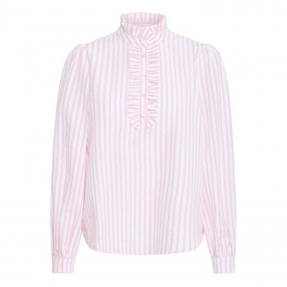 b.young - Ginette frill bluse fra B.young b.young - Ginette frill bluse fra B.young
