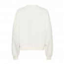 Kaffe - Lila sweatshirt fra Kaffe