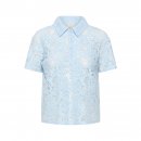 Kaffe - Lacy polo bluse fra Kaffe Kaffe - Lacy polo bluse fra Kaffe