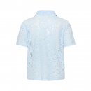 Kaffe - Lacy polo bluse fra Kaffe Kaffe - Lacy polo bluse fra Kaffe