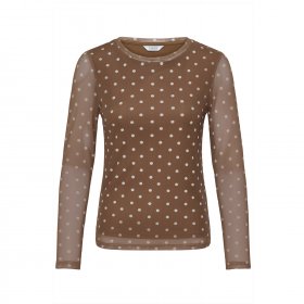 b.young - Runna mesh ls top fra B.young