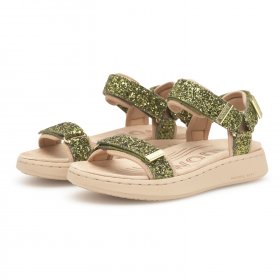 woden - Line glitter sandal fra Woden