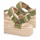 woden - Line glitter sandal fra Woden